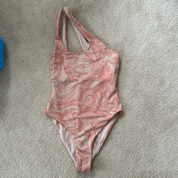 L*Space Shimmer All Swirled Up Phoebe One Piece Swimsuit - Picture 4 of 5